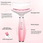 3-in-1 Neck and Face Massager with Thermal Lifting & Vibration | Compact Skin Tightening Device - Image 5