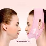 V-Shape Face Lifting Bandage for Facial Contouring & Firming | Adjustable Compression Mask