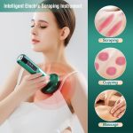 Electric Vacuum Cupping Massager with Essential Oil | Anti-Cellulite Therapy, Heating & 12-Level Suction